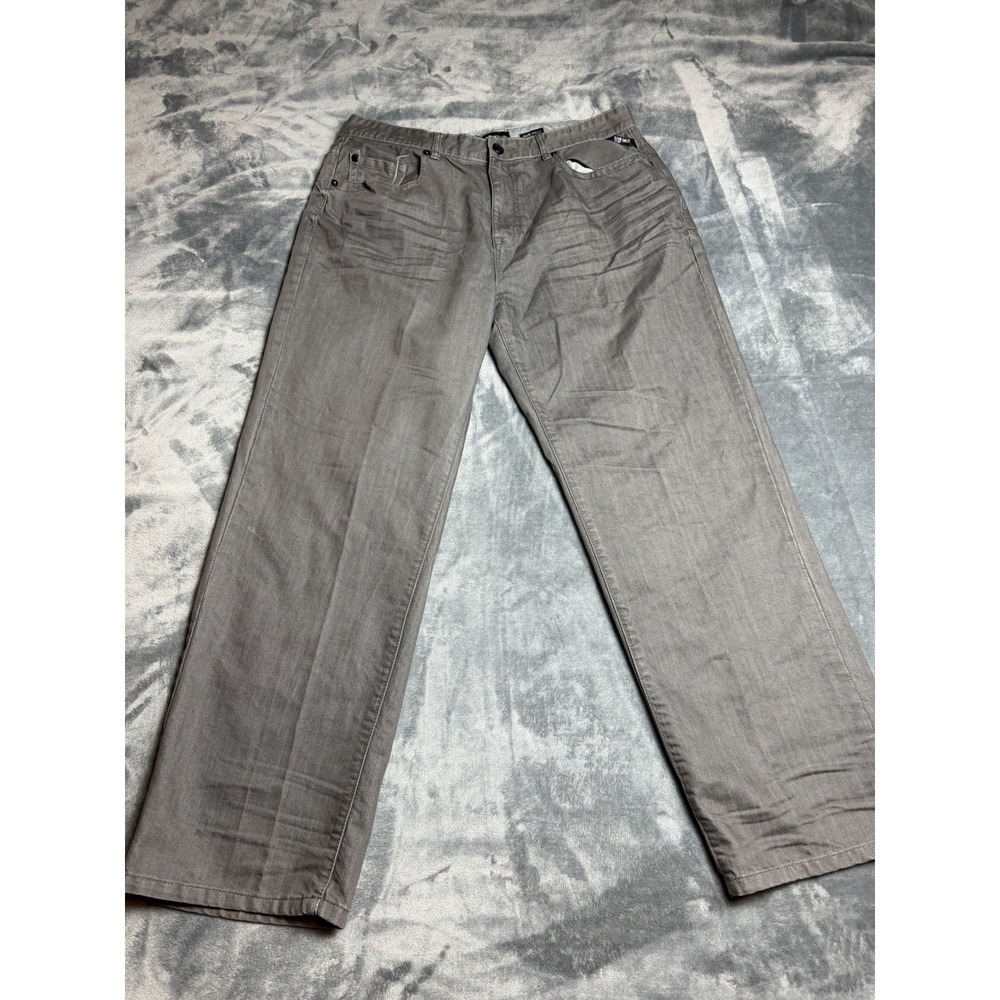Vintage Ecko UNLTD Men's Gray Jeans Baggy Fit 38x31